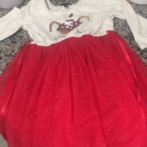 Unicorn sequin Christmas dress